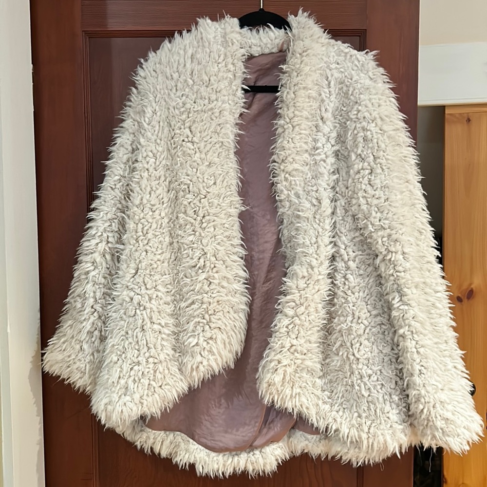 Furry FREE PEOPLE jacket